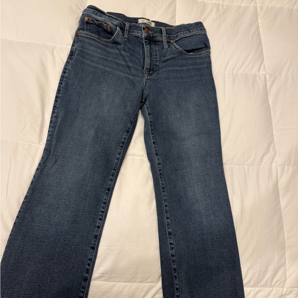 Madewell Mid-rise kick out jeans 30P